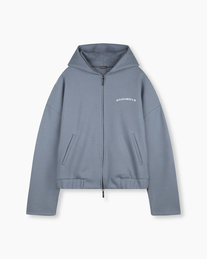 Waffle Hoodie - Sky