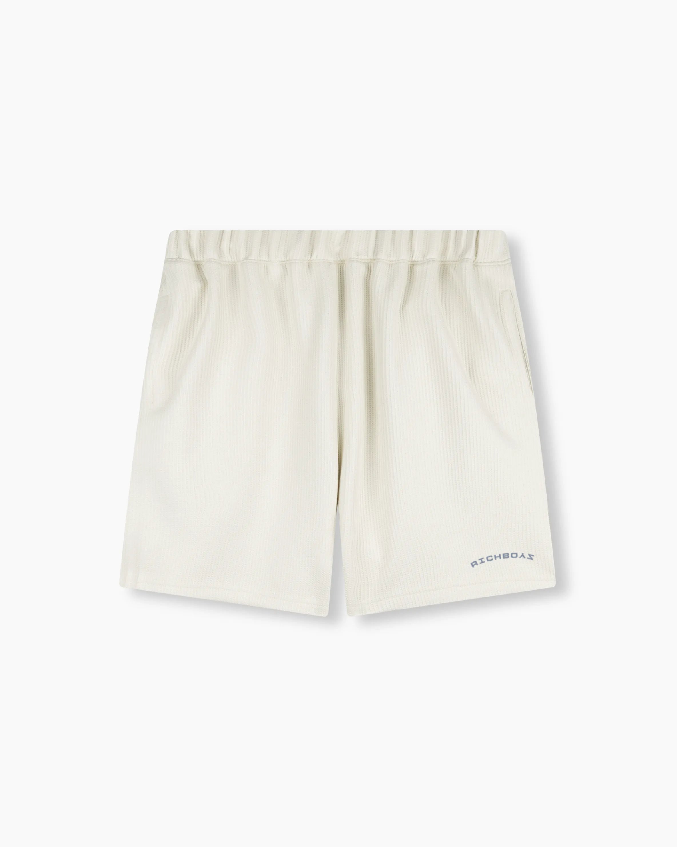 Waffle Short - White