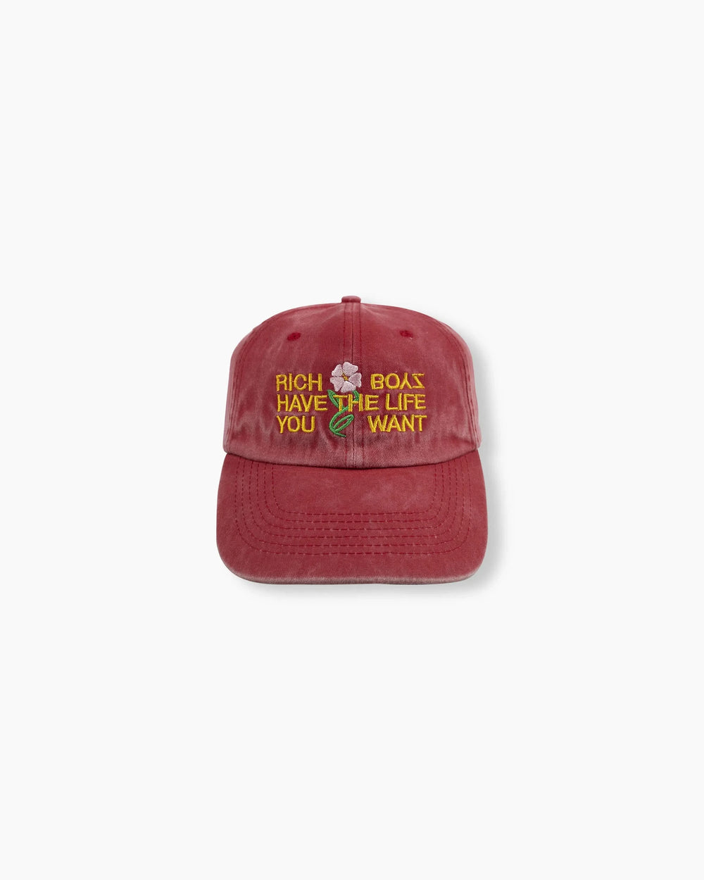 Washed Cap - Red