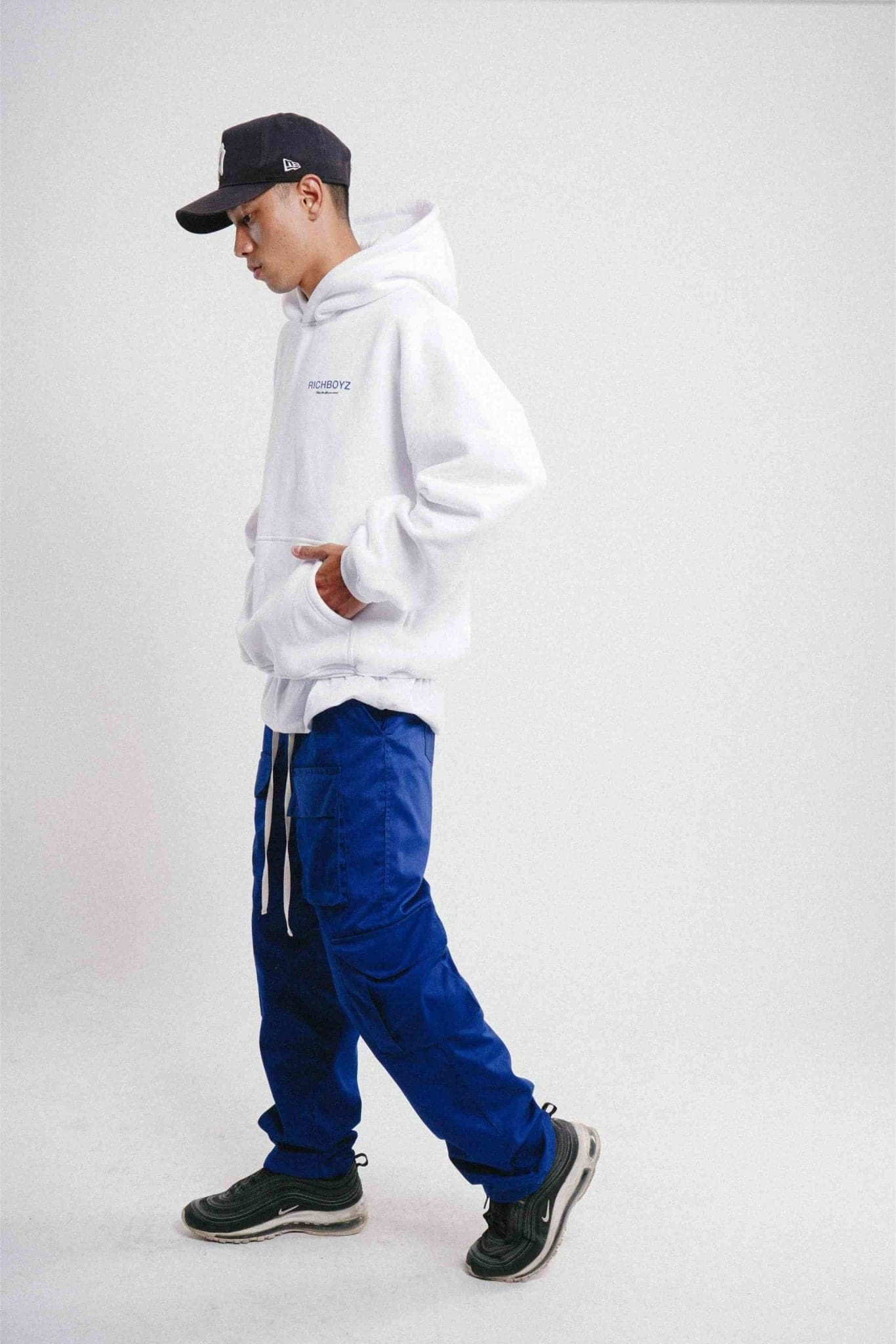 CARGO PANTS - BLUE - Richboyz