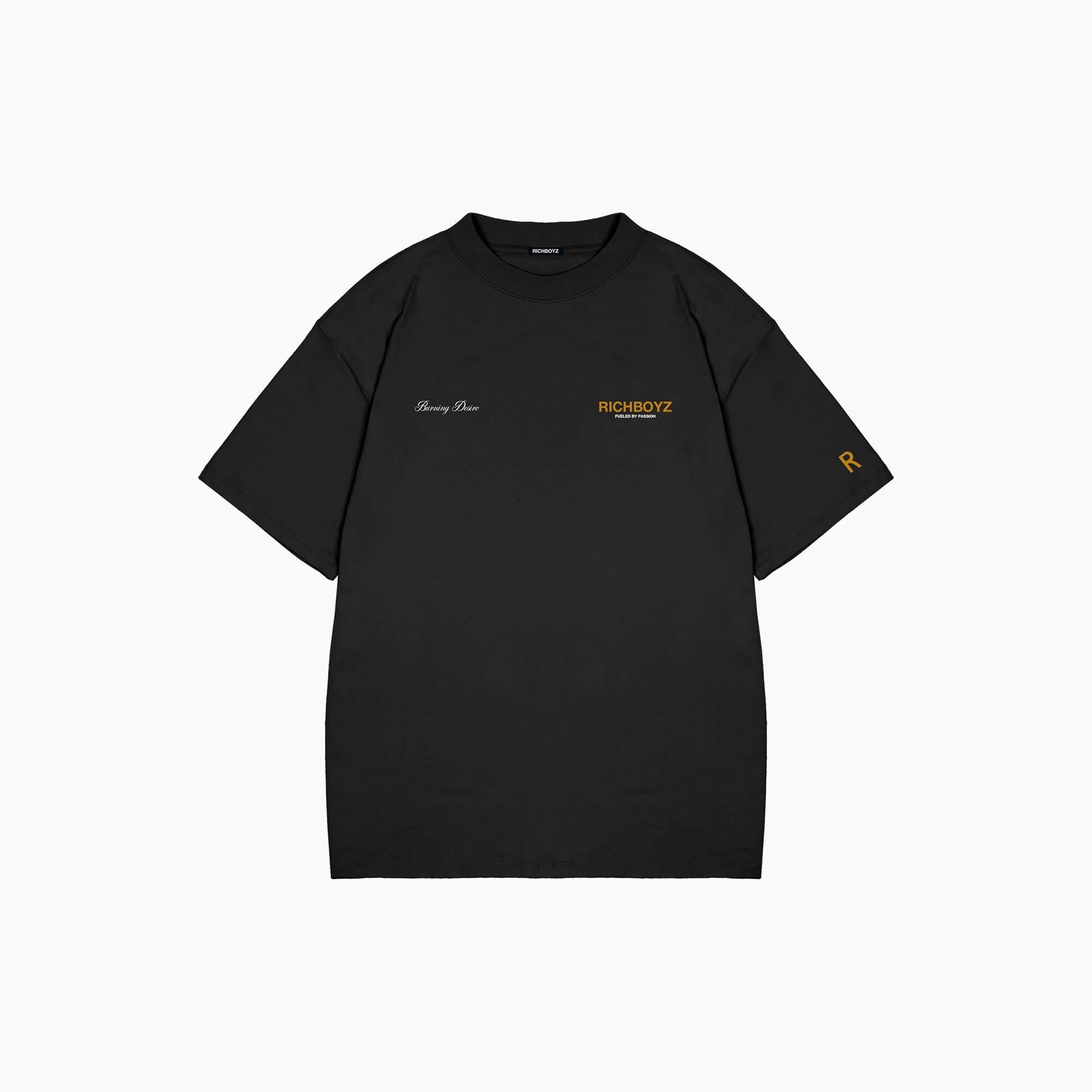 DROP SHOULDER TEE - ONYX - Richboyz