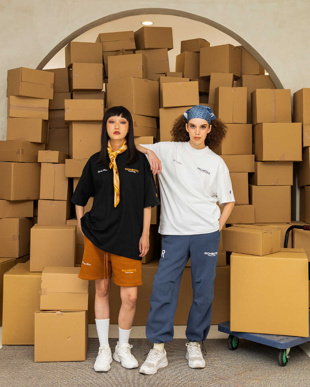 FLIGHT PANTS - SAPPHIRE - Richboyz