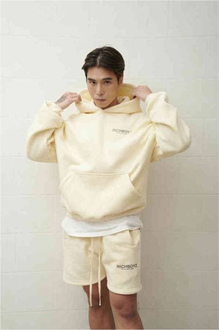 HOODIE - CREAM - Richboyz