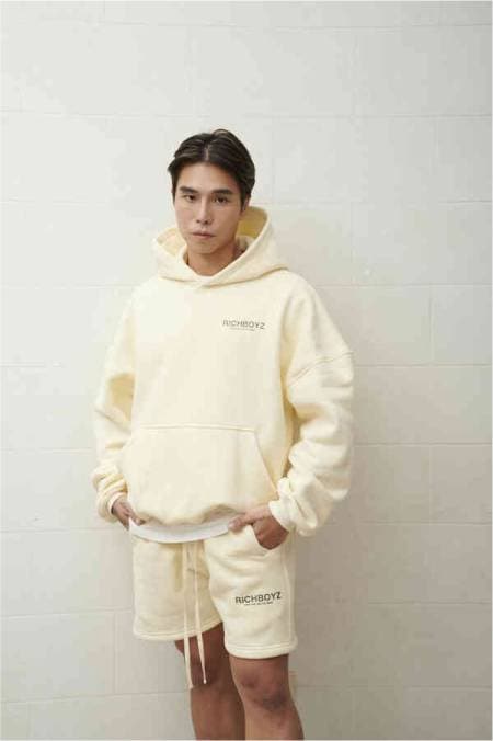 HOODIE - CREAM - Richboyz