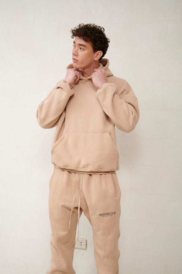 HOODIE - TAN - Richboyz