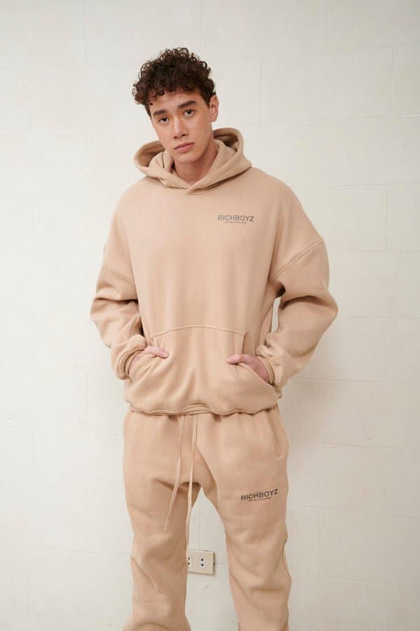 HOODIE - TAN - Richboyz