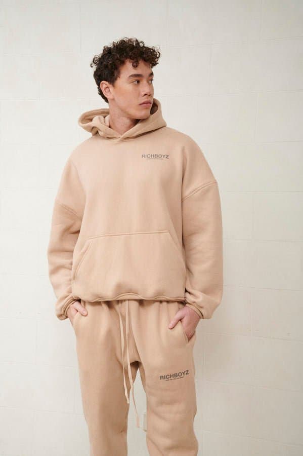 HOODIE - TAN - Richboyz