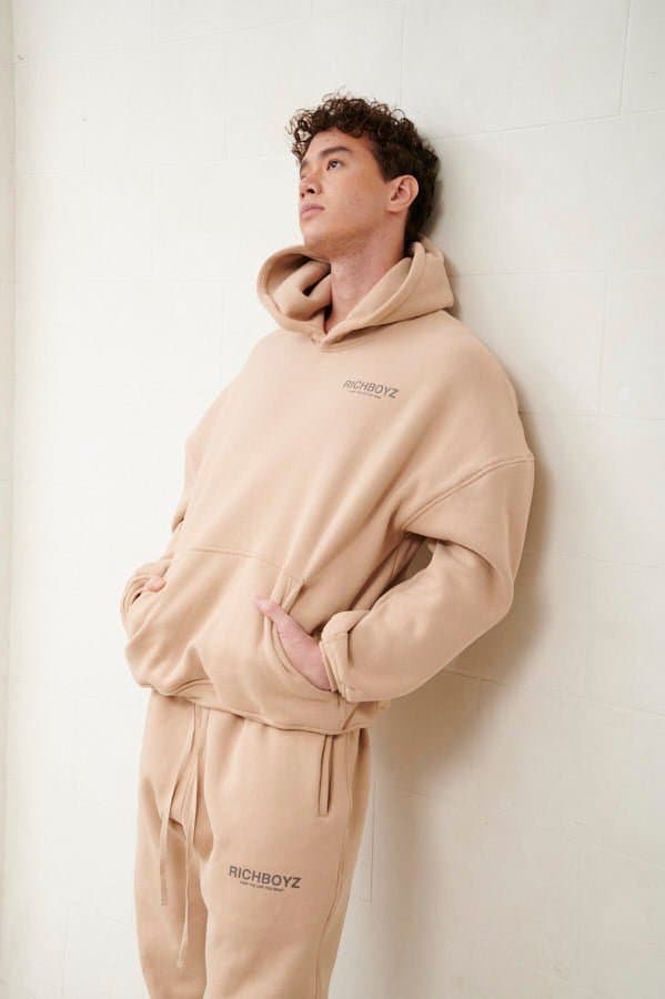 HOODIE - TAN - Richboyz