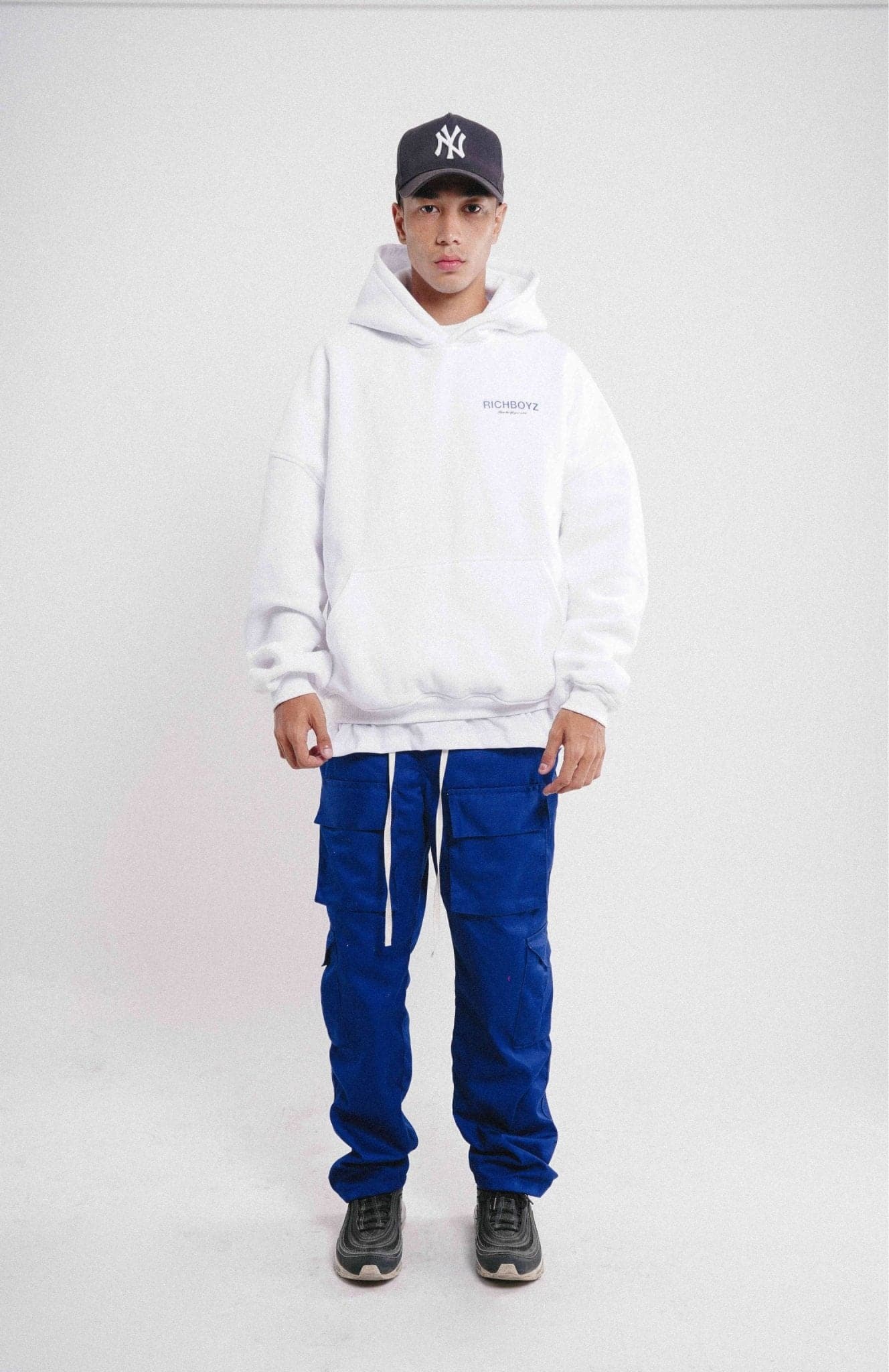 HOODIE - WHITE - Richboyz