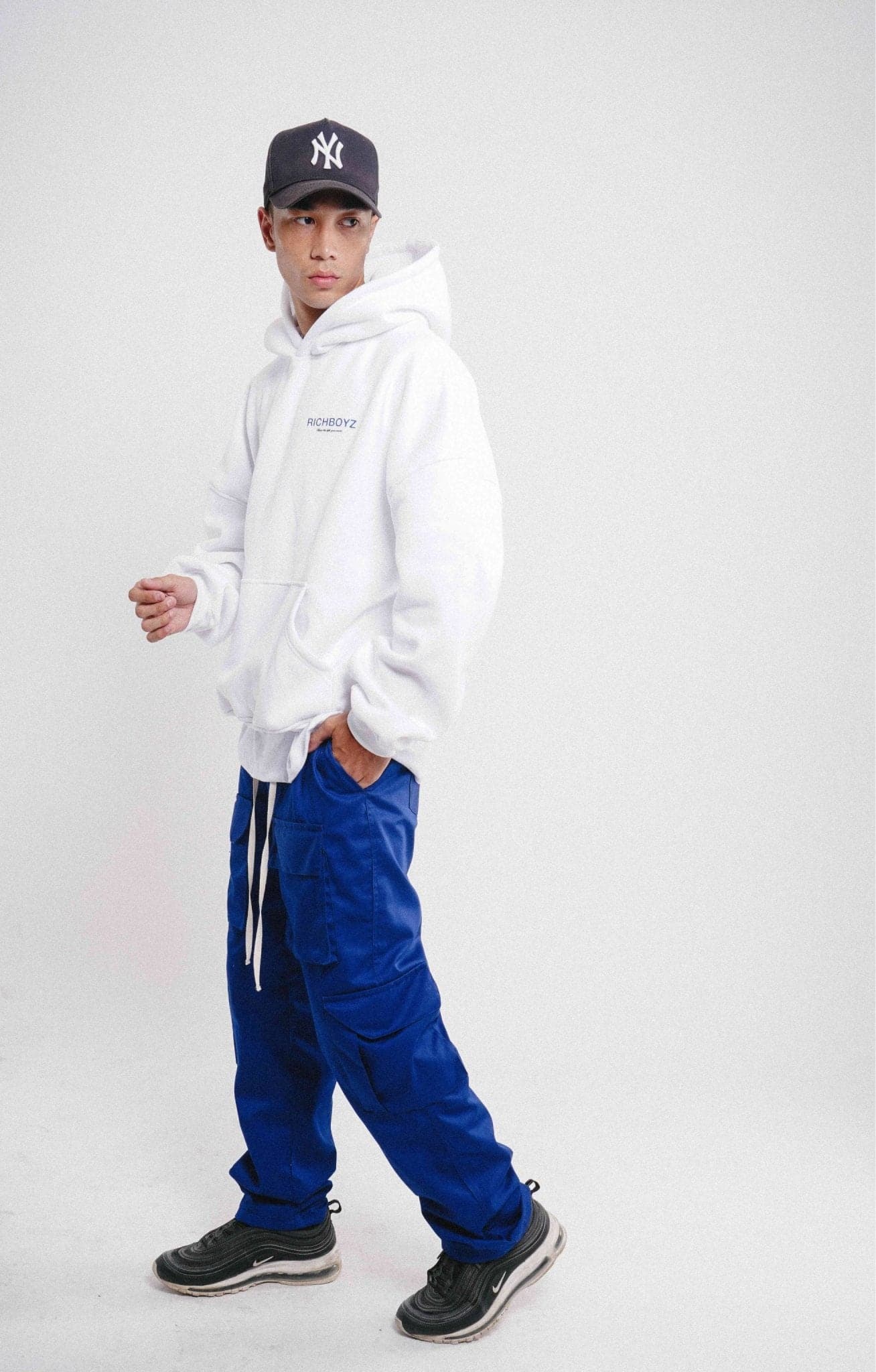 HOODIE - WHITE - Richboyz