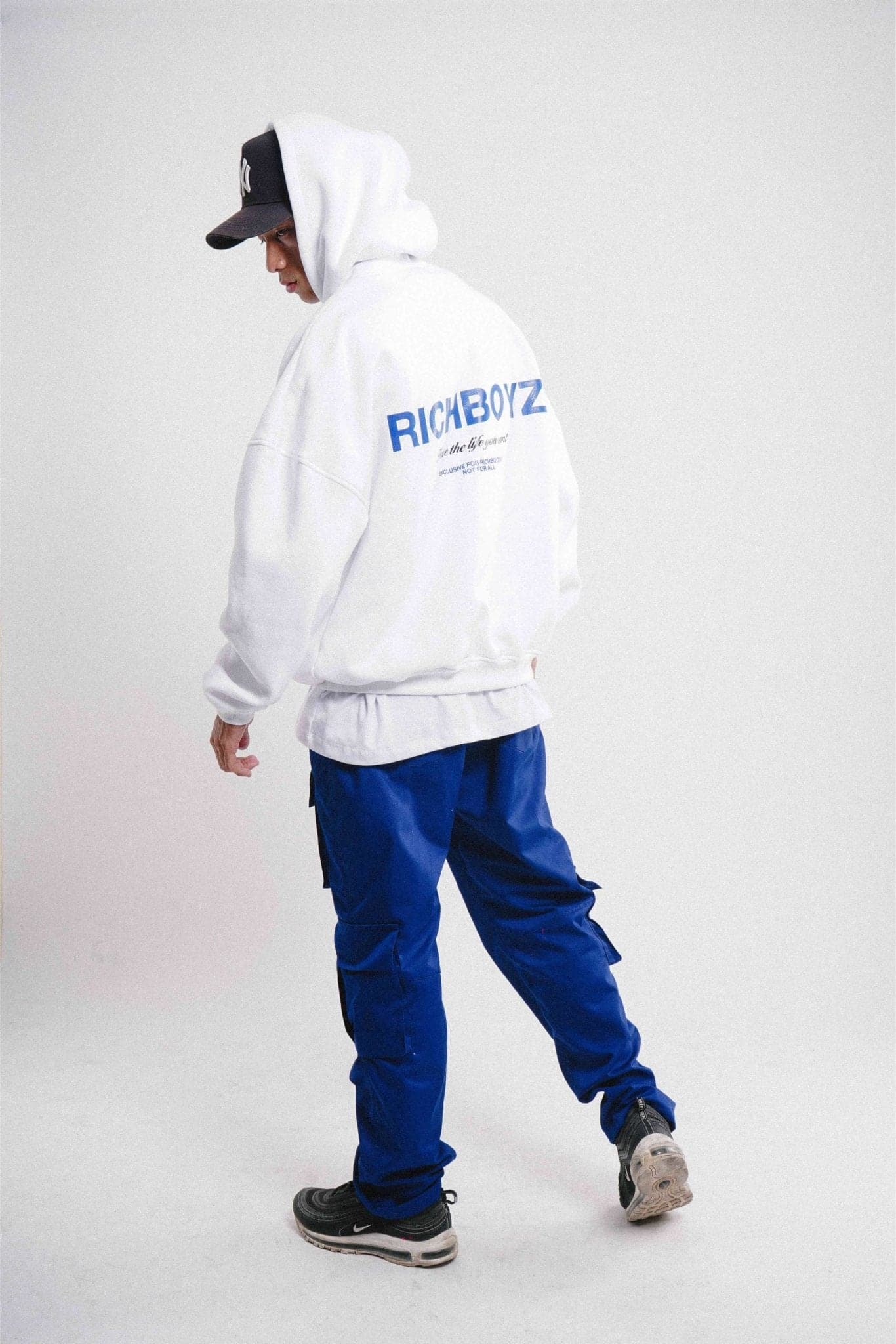 HOODIE - WHITE - Richboyz