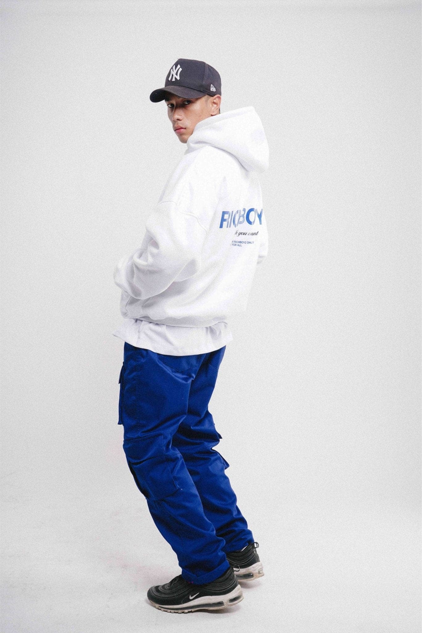 HOODIE - WHITE - Richboyz