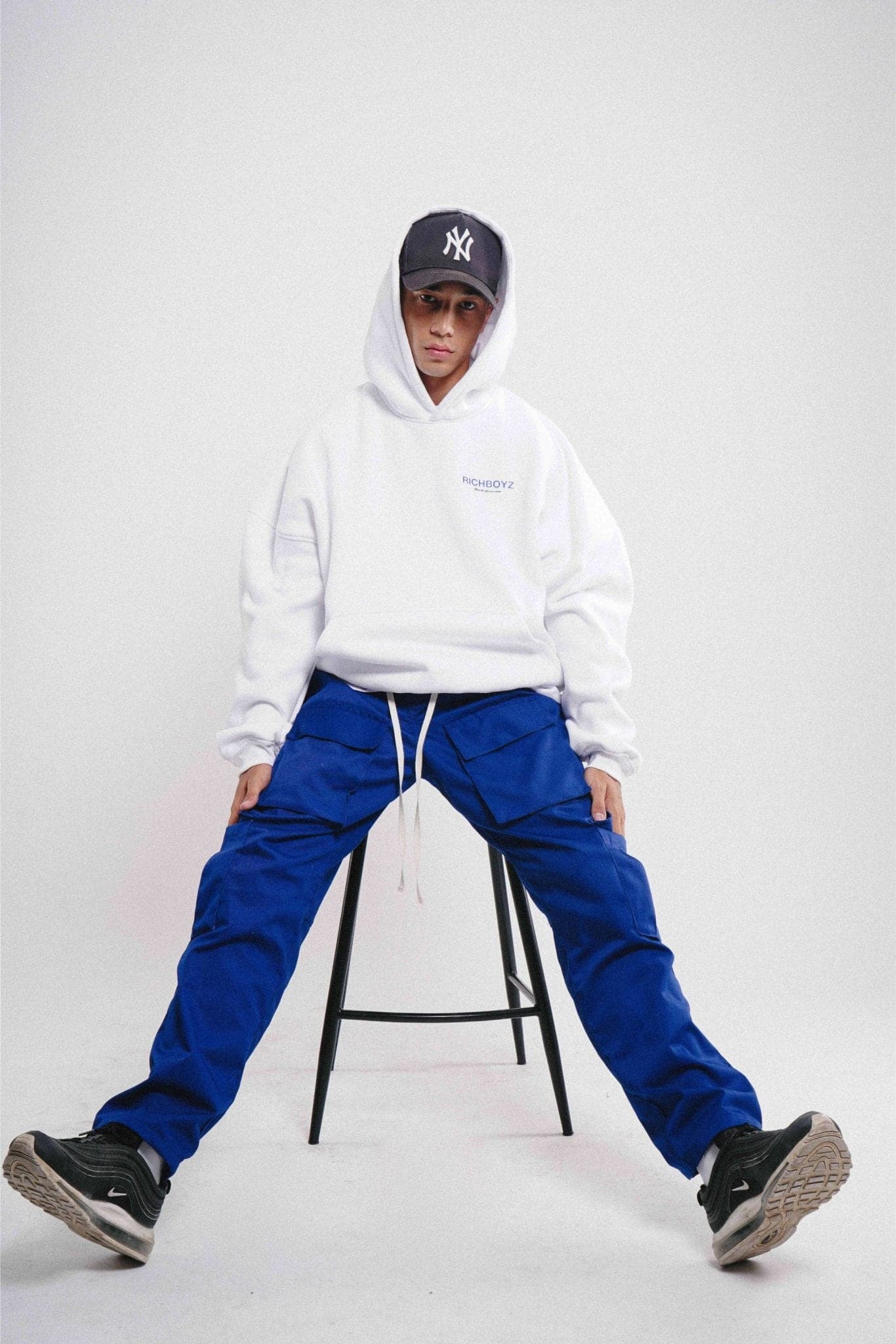 HOODIE - WHITE - Richboyz