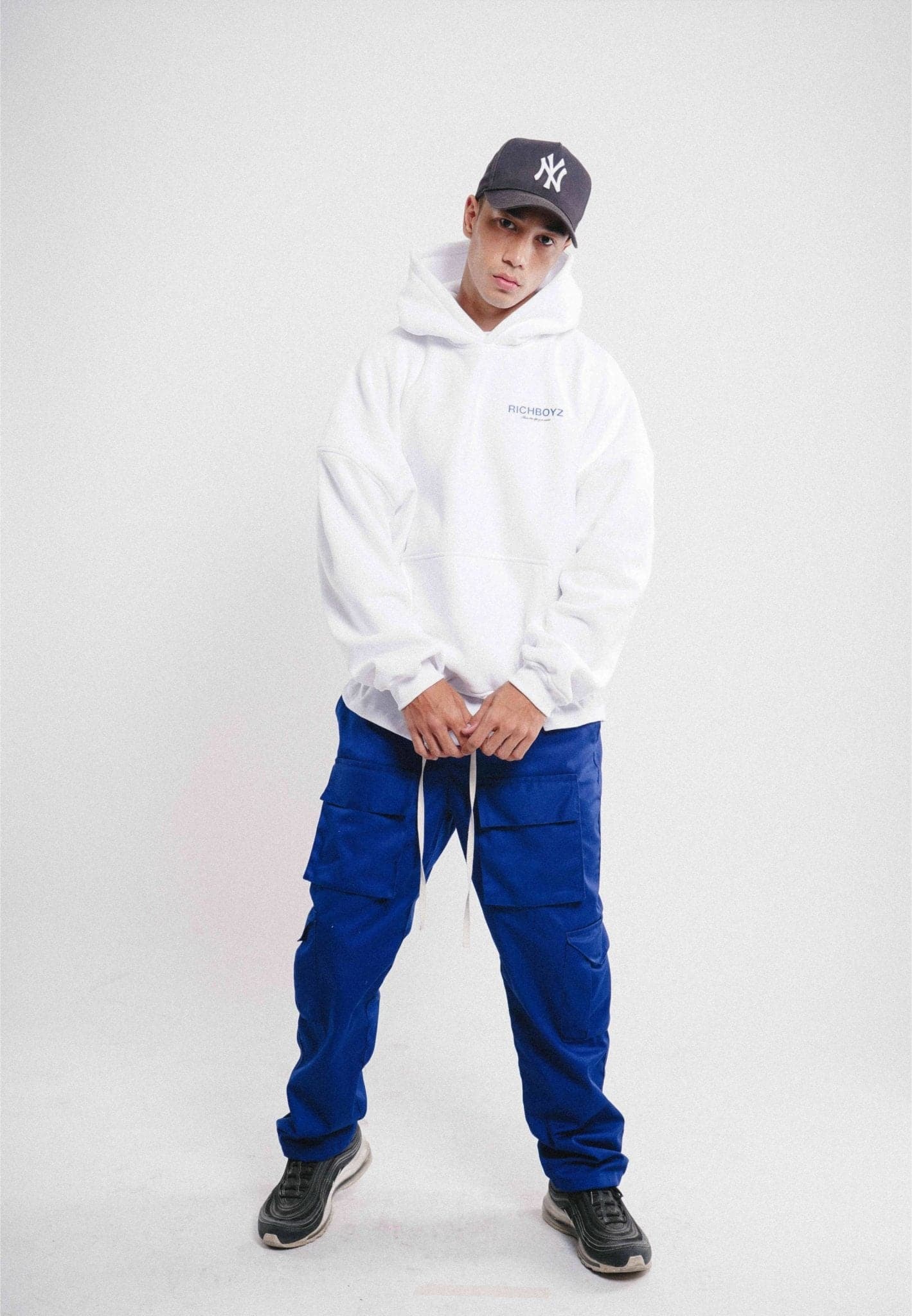 HOODIE - WHITE - Richboyz