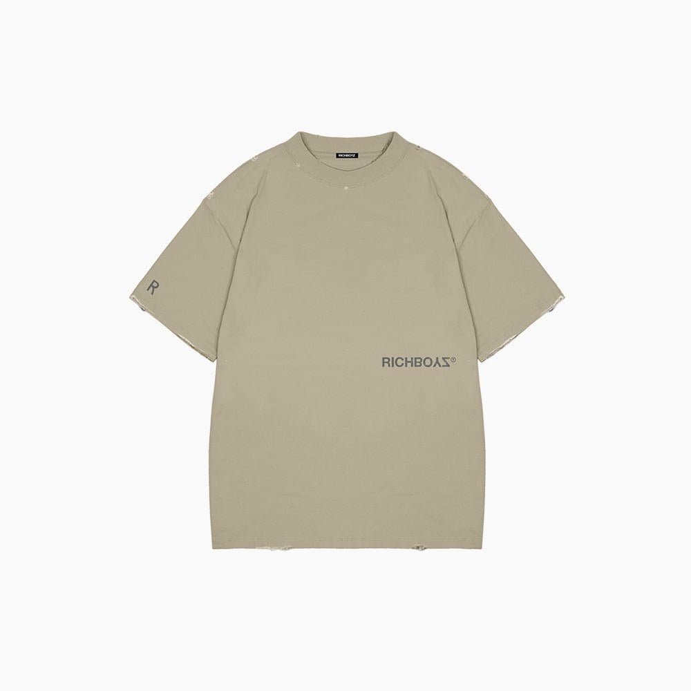 RELAXED DROP SHOULDER TEE - DUNE - Richboyz