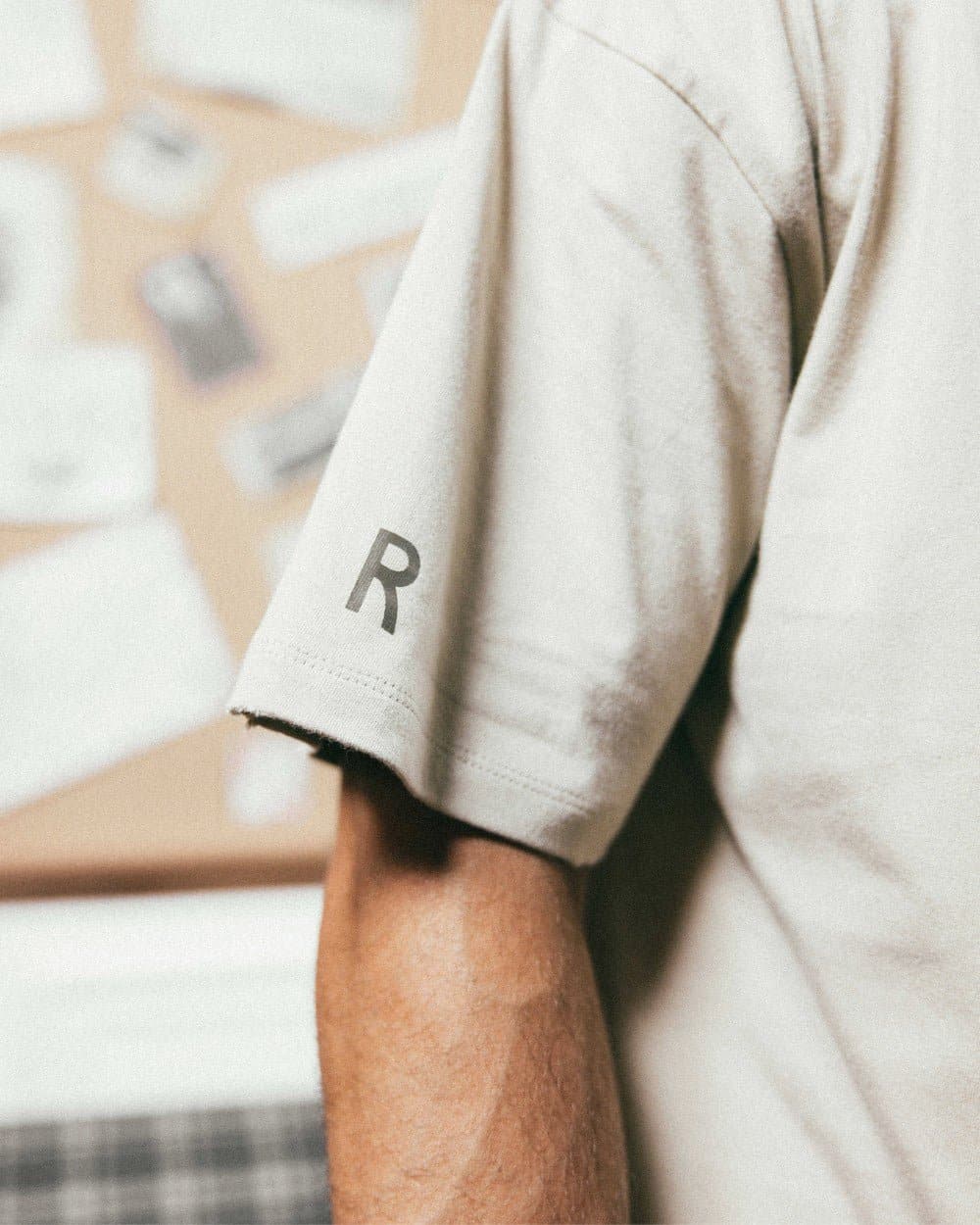 RELAXED DROP SHOULDER TEE - DUNE - Richboyz