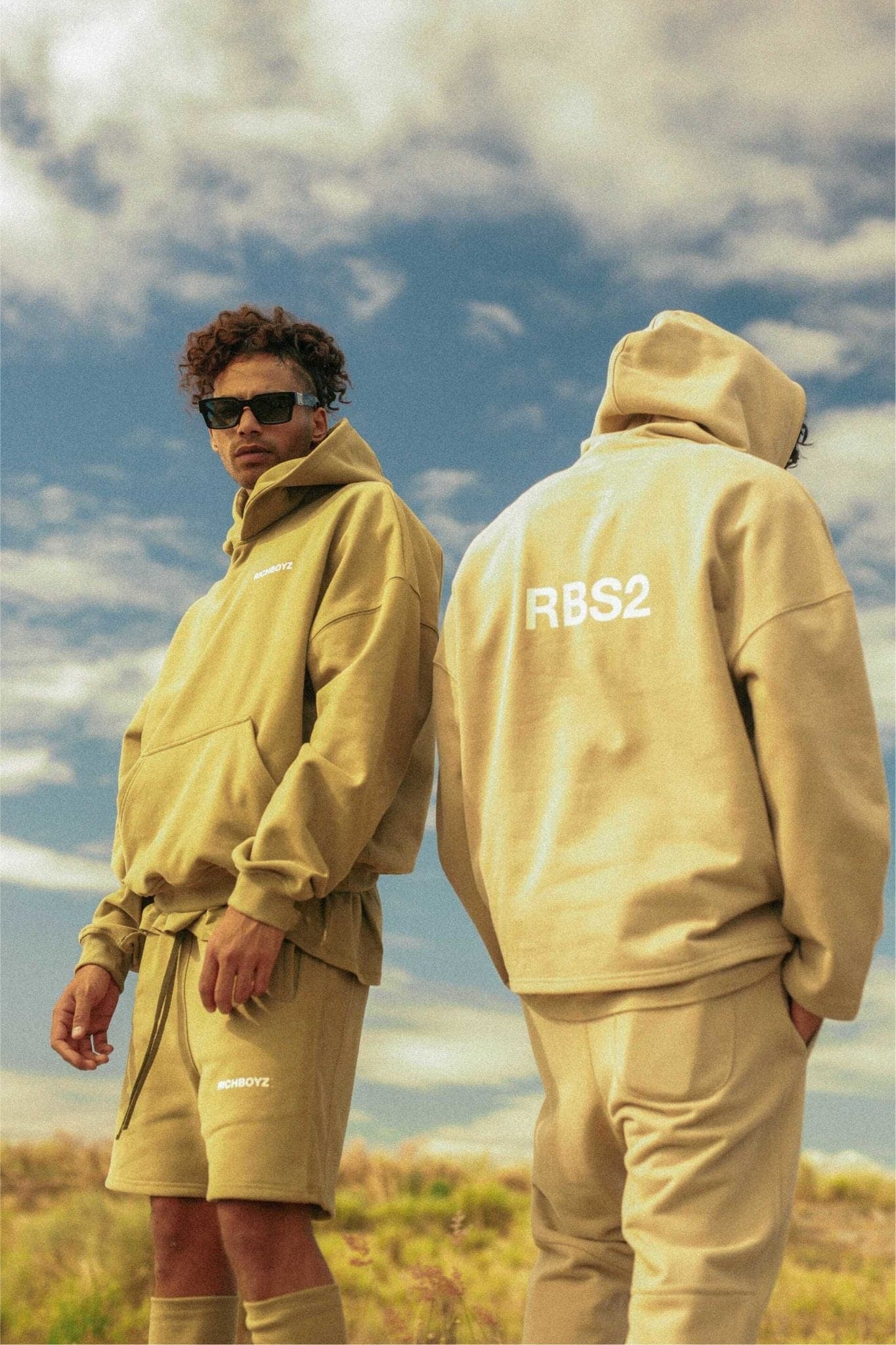 RELAXED HOODIE - SAGE - Richboyz