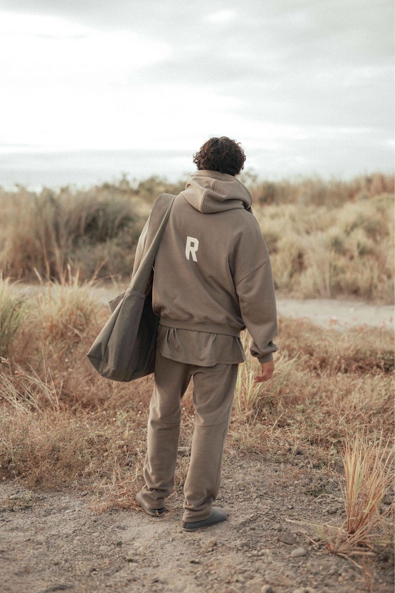 RELAXED SWEATPANTS - GRANITE - Richboyz