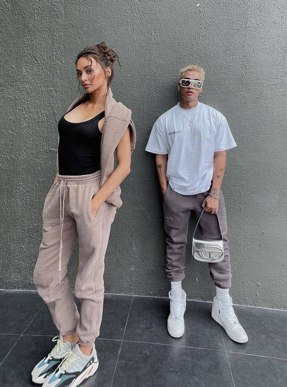 SWEATPANTS - KHAKI - Richboyz