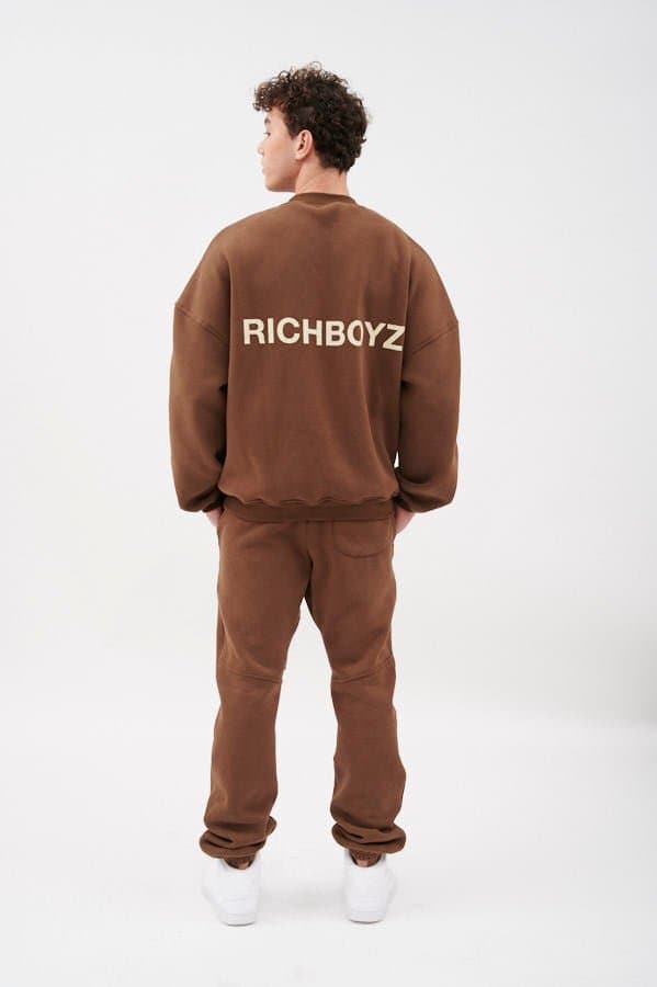 SWEATSHIRT - CHOCO BROWN - Richboyz