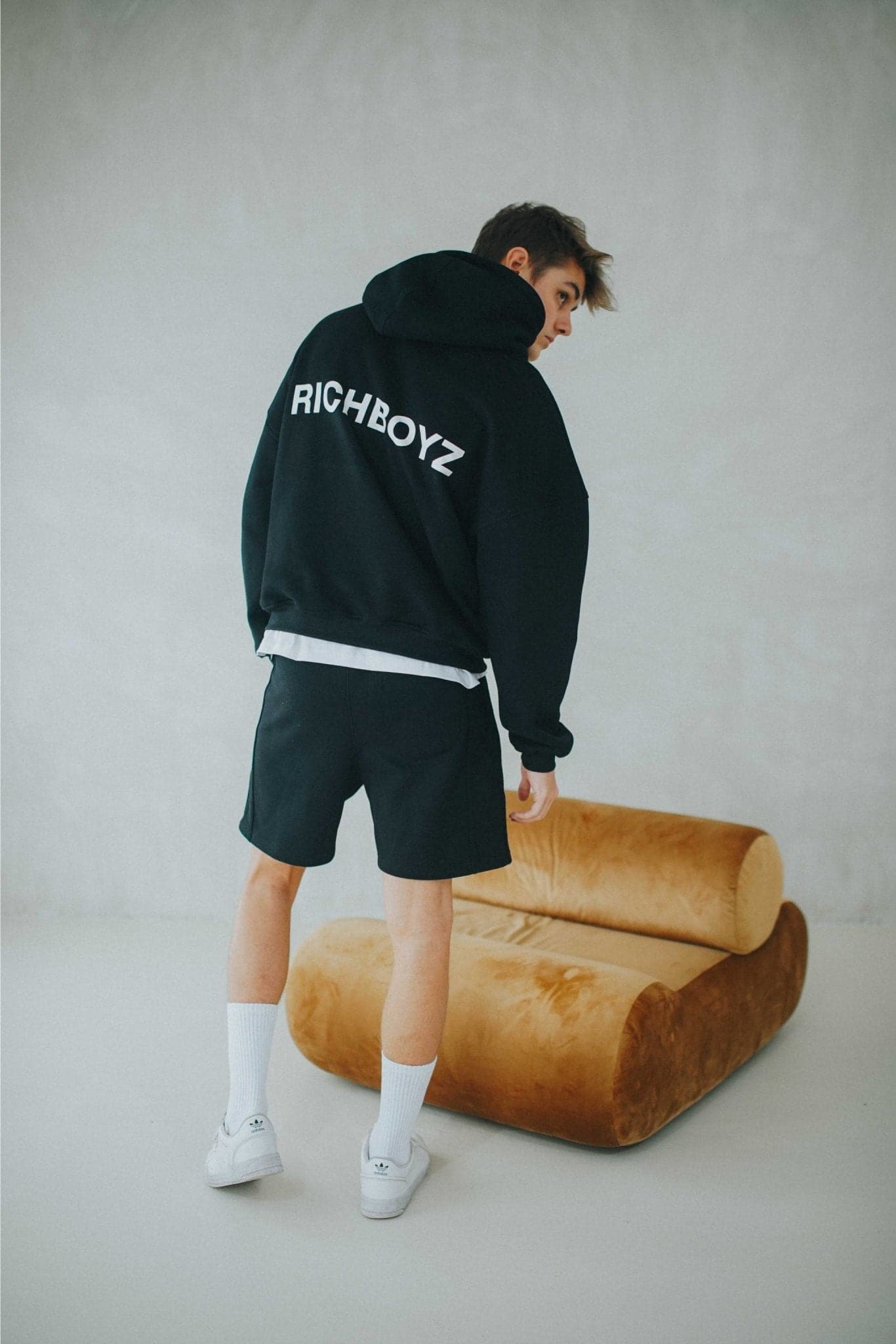 SWEATSHORTS - CLASSIC BLACK - Richboyz